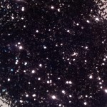 10 crne šljokice gliteri